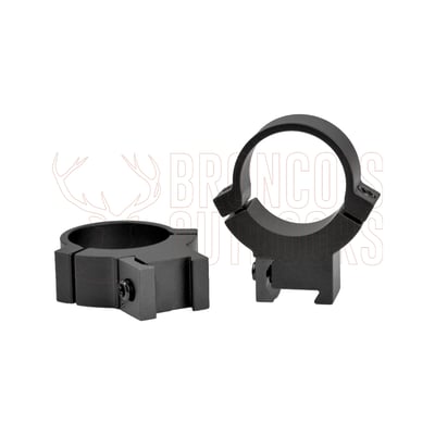 Warne Maxima Rimfire Rings 1" High