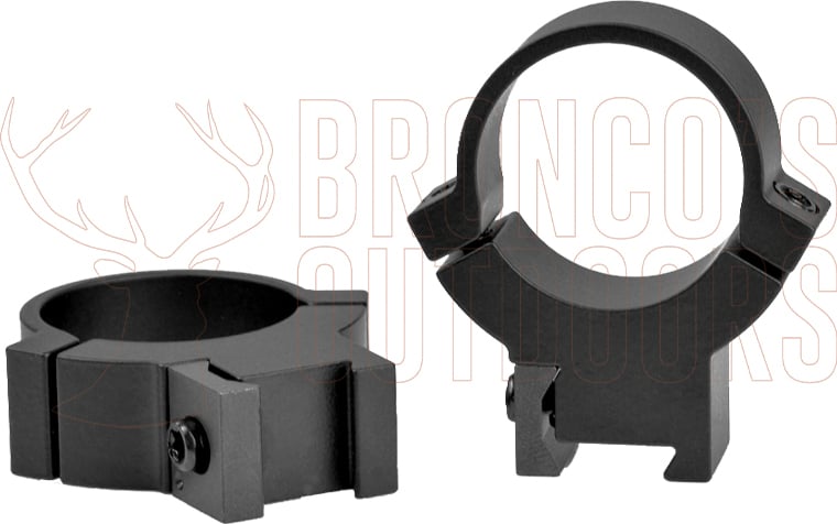 Warne Maxima Rimfire Rings 1" High