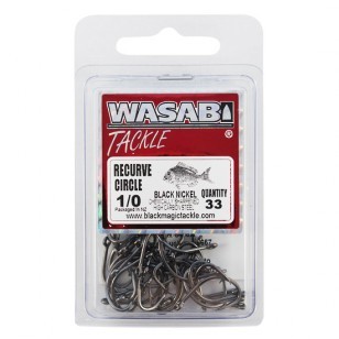 Wasabi Recurve Circle Hooks Medium Pack