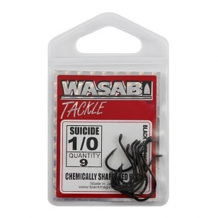 Wasabi Suicide Black Hooks Small Pack