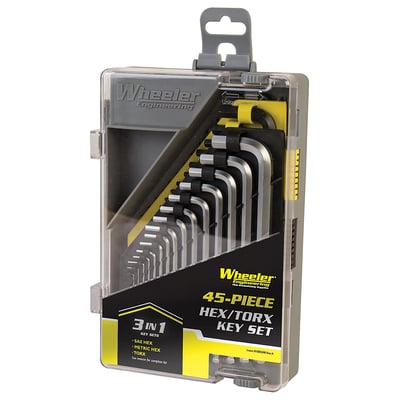 Wheeler Engineering 45-Piece Hex/Torx Key Set