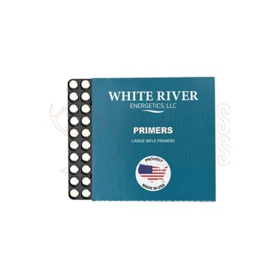 White River Energetics Large Magnum Rifle Primers 100 Count