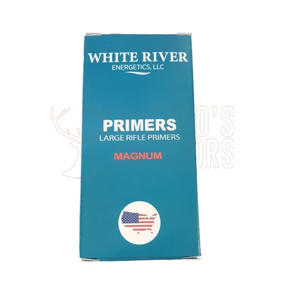 White River Energetics Large Magnum Rifle Primers 1000 Count
