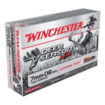 Winchester Deer Season XP 7mm-08 Rem 140gr Extreme Point 20 Rounds
