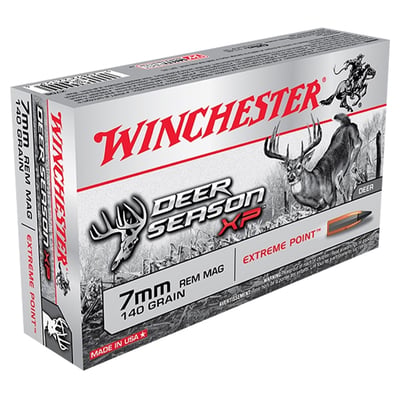 Winchester Deer Season XP 7mm Rem Mag 140gr Extreme Point 20 Rounds
