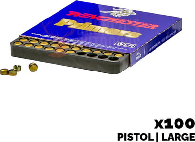 Winchester Large Pistol Primers 100 Count