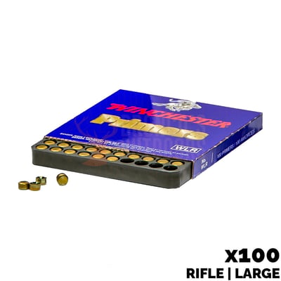 Winchester Large Rifle Primers 100 Count