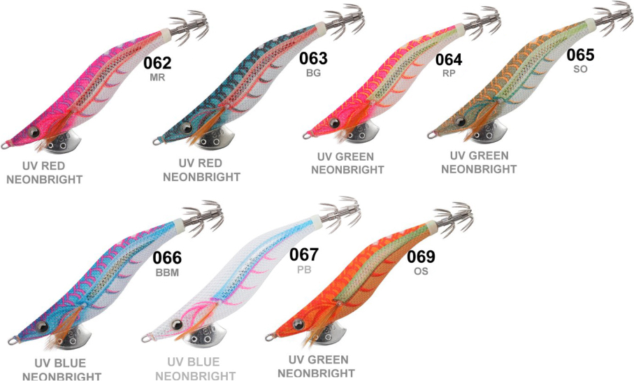 Yamashita EGI OH Live Neon Bright Squid Jig #2.5 » Bronco's Outdoors
